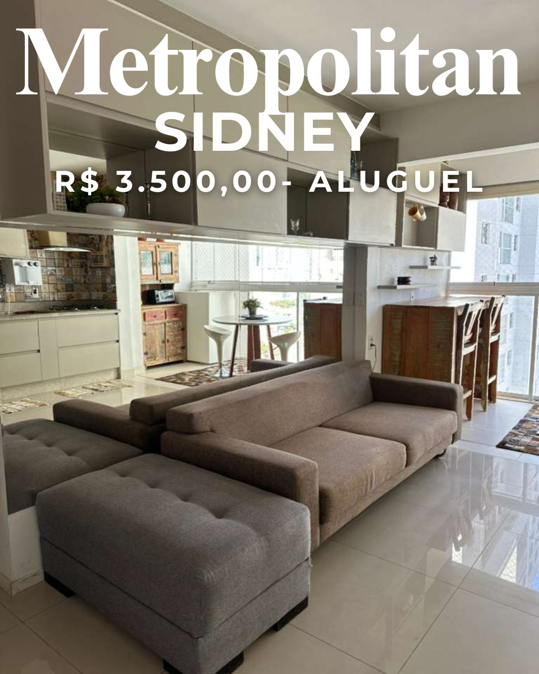 Metropolitan Sidney - R$ 3.400,00