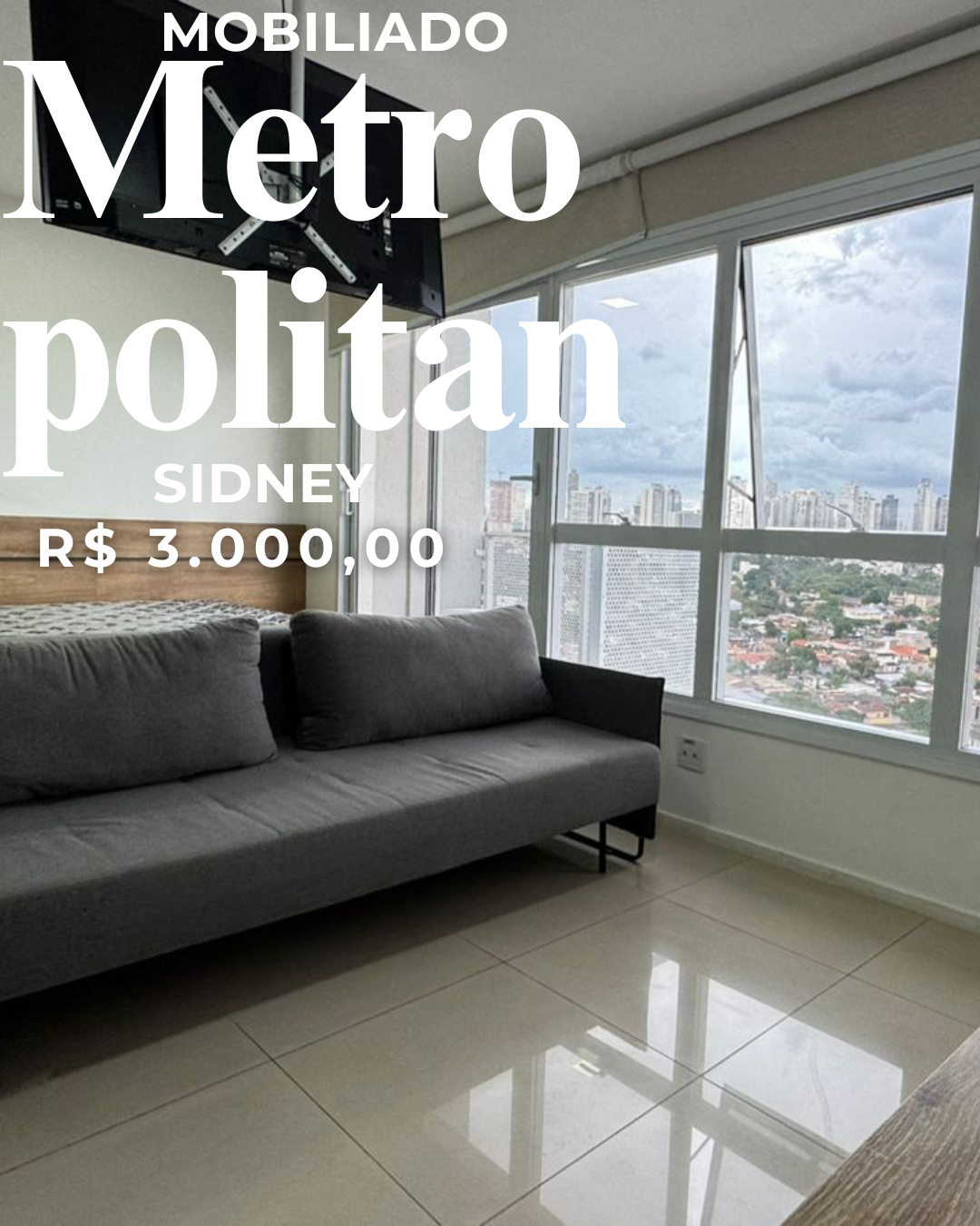 Metropolitan Sidney - R$ 3.000,00